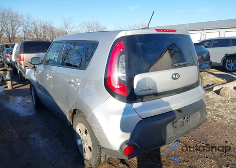 2014 Kia Soul из США, поврежденный, VIN KNDJN2A25E7702539